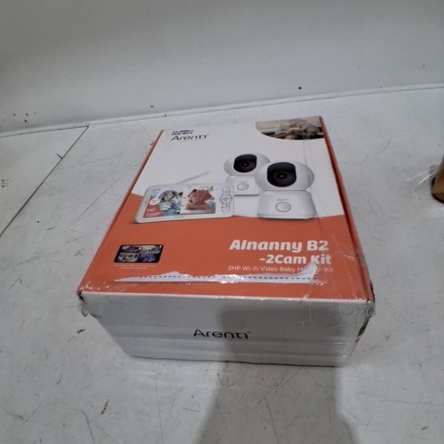 ARENTI AINANNY B2 VIDEO BABY MONITOR 2MP CAMERA KIT WITH 2-WAY TALK, 360° VIEW, NIGHT VISION, & 5" MONITOR SCREEN - WORKS OVER 2.4G WI-FI ONLY - WHITE (MODEL: MS241205007) image 5