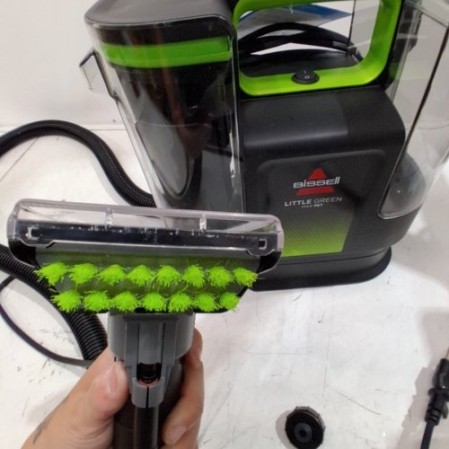 BISSELL LITTLE GREEN PET MAX PORTABLE CARPET CLEANER- ( MODEL - 3860B) image 6