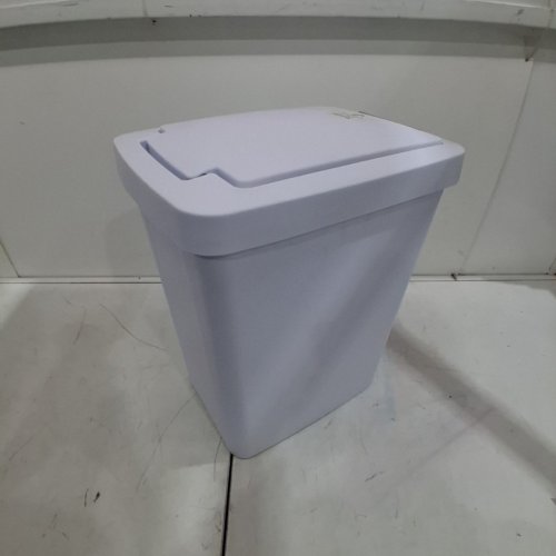 STERILITE TOUCHTOP WASTEBASKET - 7.5 GAL - WHITE (MODEL: 1043LABB) image 5