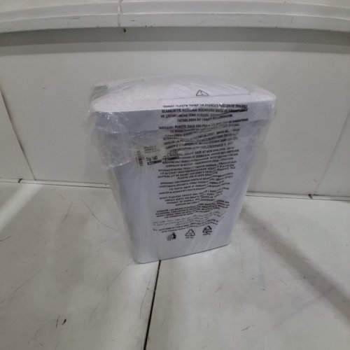 STERILITE TOUCHTOP WASTEBASKET - 7.5 GAL - WHITE (MODEL: 1043LABB) image 6