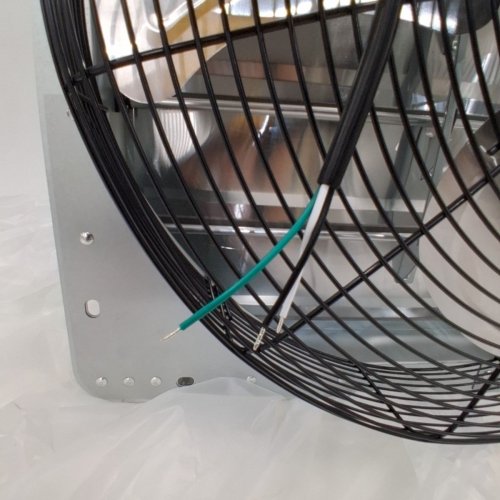 SHUTTER EXHAUST FAN UP TO 2000CFM - 157W - 20" - SILVER (MODEL: AMX-FAG20) image 3