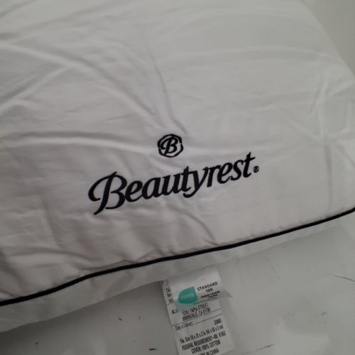 2PK BEAUTYREST ESSENTIAL LOFT GUSSETED BED PILLOW - KING - WHITE image 3