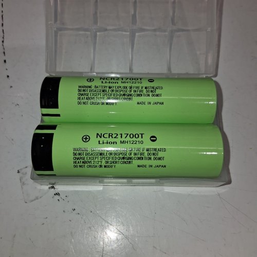 2PK HIGH CAPACITY LONG LASTING BATTERY GREEN BUTTON RECHARGEABLE BATTERY - 2500MAH image 2