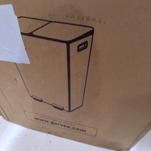 GARVEE DOUBLE-STEP PEDAL BIN WITH TWO CONTAINERS 30L EACH (60L TOTAL) - STAINLESS STEEL (MODEL: PHK_33UVUTRT) image 6