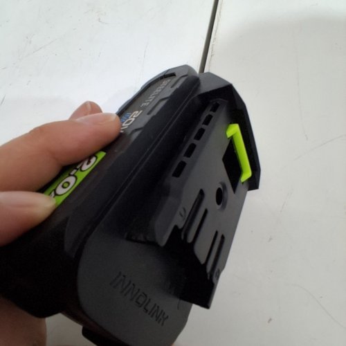 STEELITE LITHIUM-ION BATTERY PACK - 21 V - BLACK / GREEN (MODEL: DC85I) image 4