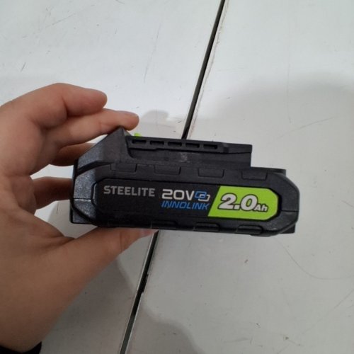 STEELITE LITHIUM-ION BATTERY PACK - 21 V - BLACK / GREEN (MODEL: DC85I) image 5