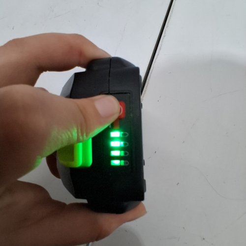 STEELITE LITHIUM-ION BATTERY PACK - 21 V - BLACK / GREEN (MODEL: DC85I) image 7