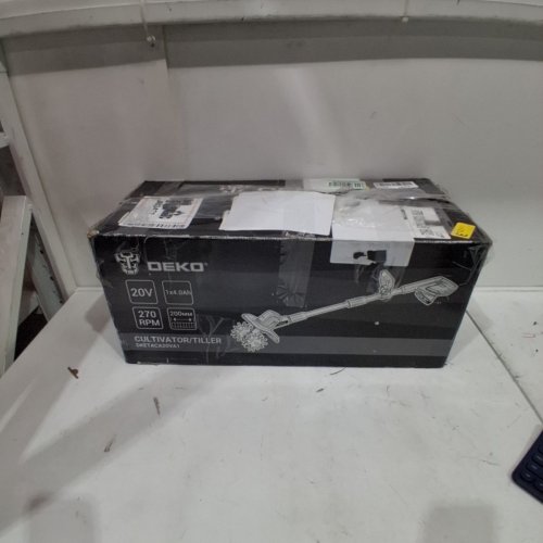 DEKOPRO CORDLESS ELECTRIC GARDEN TILLER/CULTIVATOR - 20V - 2000MAH LI-ION BATTERY - GREY/GREEN (MODEL: DKETACA20VA1) image 7