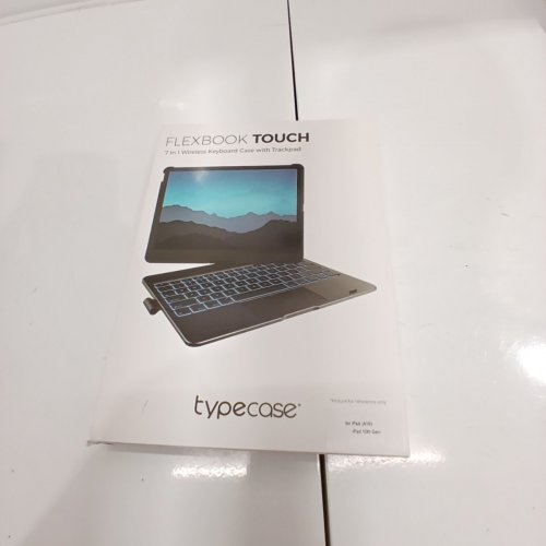TYPECASE BLUETOOTH FLEXBOOK TOUCH KEYBOARD CASE - COMPATIBLE WITH 11" IPAD 11TH GEN - PURPLE (MODEL: KB201T-100) image 3