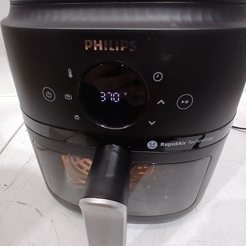PHILIPS 2000 SERIES 13 FUNCTION COMPACT AIRFRYER WITH COOKING WINDOW & RAPID AIR TECHNOLOGY - 6.6QT - BLACK (MODEL: NA230/00) image 2