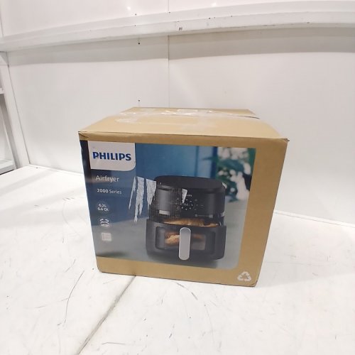 PHILIPS 2000 SERIES 13 FUNCTION COMPACT AIRFRYER WITH COOKING WINDOW & RAPID AIR TECHNOLOGY - 6.6QT - BLACK (MODEL: NA230/00) image 5