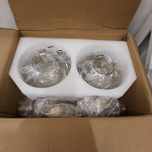 KCO LIGHTING GLASS PENDANT LIGHT FIXTURE - CHROME image 2