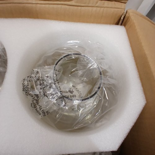 KCO LIGHTING GLASS PENDANT LIGHT FIXTURE - CHROME image 3