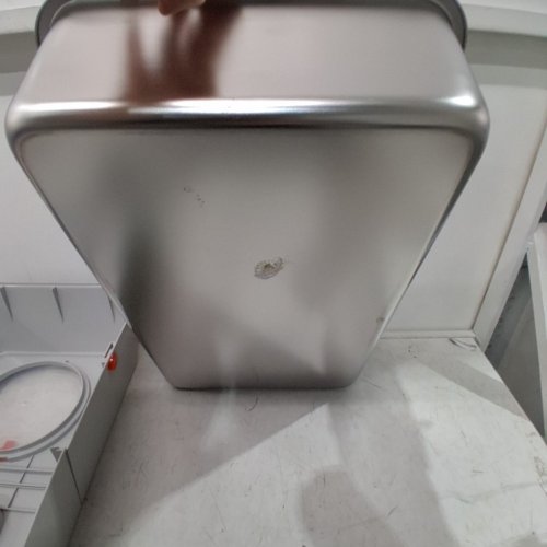 GARVEE LARGE STAINLESS STEEL 2 ENTRY WAY ENCLOSED CAT LITTER BOX WITH LID - 15" X 23" - STAINLESS STEEL (MODEL: PPS_334GVX7J) image 9