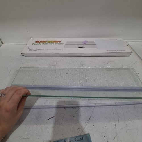 GLASS CANOPY FOR AQUARIUMS - FITS MOST 24" TANKS - 23.07" X 11.69" X 0.16" - CLEAR GLASS image 4