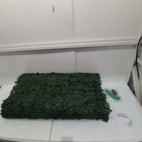 FRURIPPY ARTIFICIAL IVY PRIVACY FENCE SCREEN - 38" X 29FT 6" - GREEN image 3