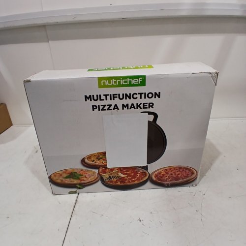 NUTRICHEF NON-STICK ELECTRIC MULTIPURPOSE PIZZA COOKER - 12" /1500W - BLACK (MODEL: ‎NCSW837BLACK) image 7