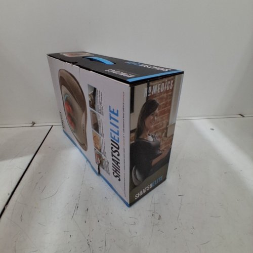 HOMEDICS SHIATSU ELITE MASSAGE & VIBRATION PILLOW WITH HEAT - BROWN (MODEL: SP-100HA) image 3