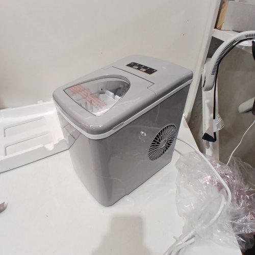 FRIGIDAIRE COMPACT ICE MAKER MACHINE - MAKES 26LBS/DAY - SILVER (MODEL: EFIC108-SILVER) image 4