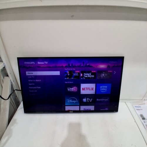 PHILIPS 7600 SERIES FULL HD QLED ROKU TV - 32" - BLACK - (MODEL: 32PQF7676/F6) image 2