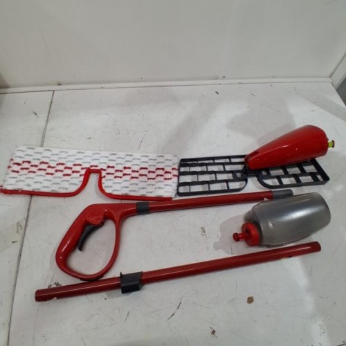 VILEDA PROMIST MICROFIBRE MAX SPRAY MOP - MOP ONLY - RED/WHITE image 2