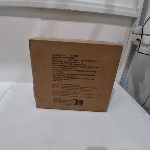 RAISED TOILET SEAT RISER - 4" RAISED - WHITE - (MODEL: FBL760600) image 3