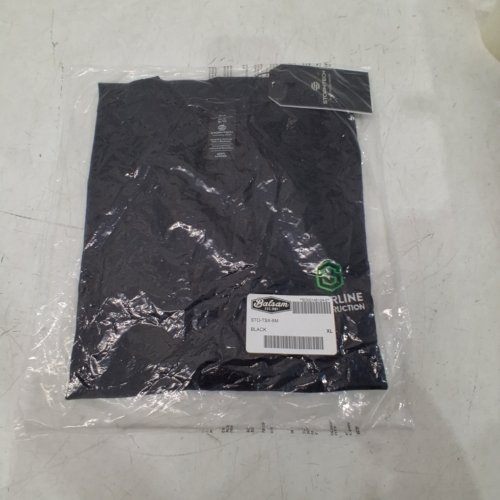 MEN'S STORMTECH CUSTOM 'SHORLINE CONSTRUCTION' T-SHIRT - EXTRA LARGE - BLACK image 2