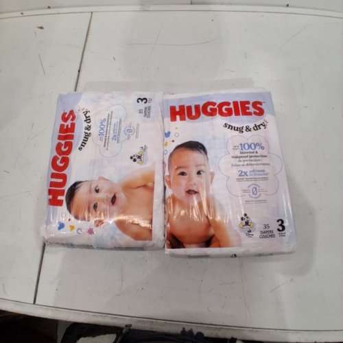2(35PK) HUGGIES SNUG & DRY DIAPERS - SIZE 3, 35 DIAPERS EACH image 3