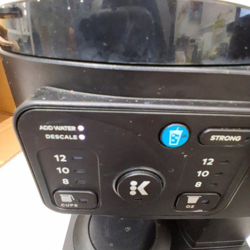 KEURIG K-DUO ESSENTIALS HOT AND ICED COFFEE MACHINE FOR SINGLE SERVE K-CUP PODS AND 12 CUP CARAFE COFFEE MAKER - BLACK (MODEL: K5500) image 2