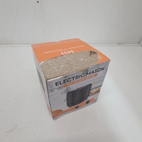 M11 MASON JAR VACUUM SEALER - ELECTRIC MASON JAR VACUUM SEALER KIT - BLACK image 6