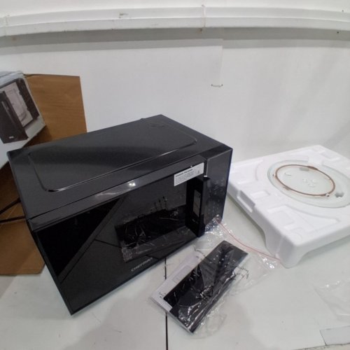CHEFMAN COUNTERTOP MICROWAVE OVEN WITH CHILD SAFETY LOCK - 0.9 CU.FT 900W - BLACK (MODEL: RJ55-9-V2-CA) image 6