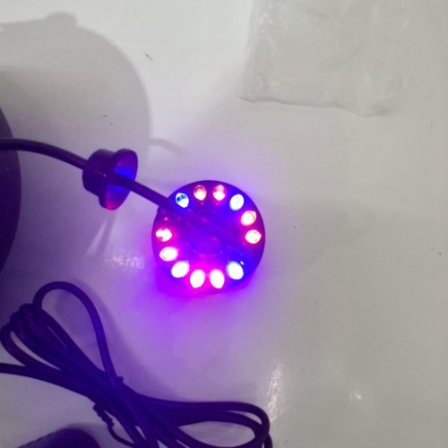 GUSTAVE HALLOWEEN CAULDRON LED MIST MACHINE - 5" X 3" - BLACK image 2
