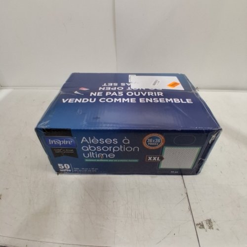 50PK INSPIRE ULTIMATE ABSORBENCY UNDERPADS - XXL - 36" X 36" (MODEL: CH3636-UA50) image 2