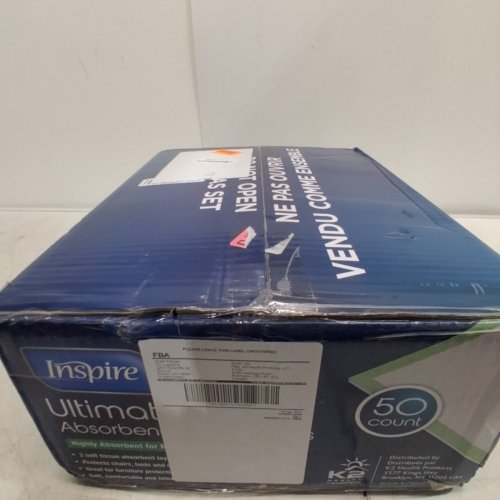 50PK INSPIRE ULTIMATE ABSORBENCY UNDERPADS - XXL - 36" X 36" (MODEL: CH3636-UA50) image 3