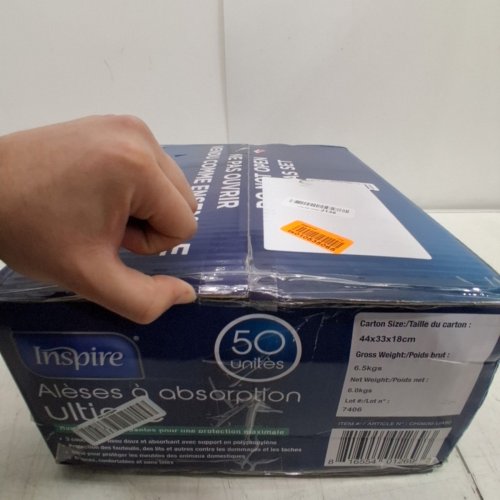 50PK INSPIRE ULTIMATE ABSORBENCY UNDERPADS - XXL - 36" X 36" (MODEL: CH3636-UA50) image 4