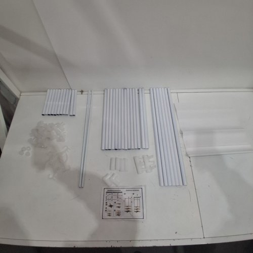 3-TIER SHOE BENCH COAT RACK STAND WITH HANGING HOOKS - WHITE image 3