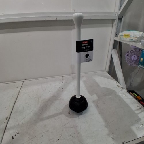 OXO SOFT WORKS TOILET PLUNGER - BLACK image 2