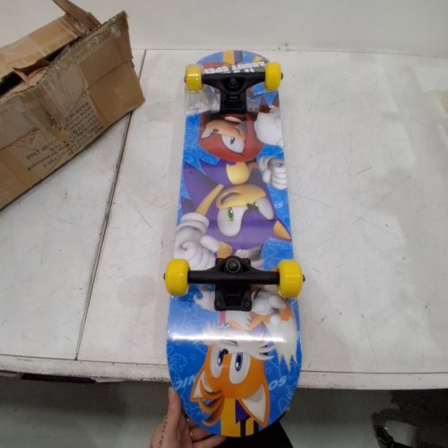 SONIC THE HEDGEHOG SKATEBOARD, MAPLE DECK, 31" - SONIC DESIGN image 3
