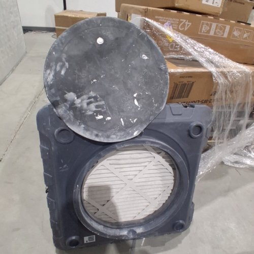 AIR SCRUBBER WITH 3-STAGE FILTRATION STACKABLE NEGATIVE AIR MACHINE - 550 CFM - GREY (MODEL:ZHP2302-550) image 4
