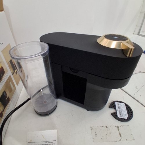 BREVILLE NESPRESSO VERTUO POP+ DELUXE COFFEE AND ESPRESSO MACHINE - MATTE BLACK/GOLD (MODEL: BNV125MTB) image 7