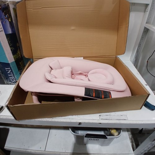 CYBEX - LEMO NEWBORN BOUNCER OPTIMUM COMFORT AND SECURITY -PEARLPINK -(MODEL:521004467) image 2