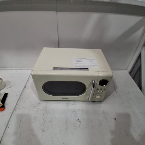 COMFEE RETRO COUNTERTOP MICROWAVE OVEN - 0.7 CU. FT - 700W - CREAM / WHITE image 6