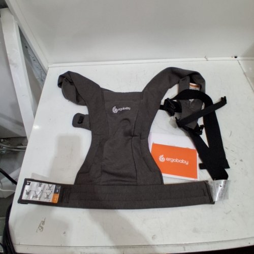 ERGOBABY EMBRACE NEWBORN BABY CARRIER FOR INFANTS 0-12 MONTHS - 7-25LBS - HEATHER GREY (MODEL: BCEMAGRY) image 2