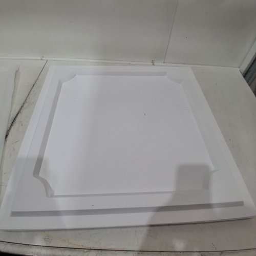 24PK LOOYEE PVC DROP CEILING TILES - 24" X 24" - COVERS 96 SQ. FT- WHITE image 2