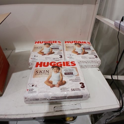 168PK HUGGIES SKIN ESSENTIALS DIAPERS - SIZE 3 - 16-28LBS image 2