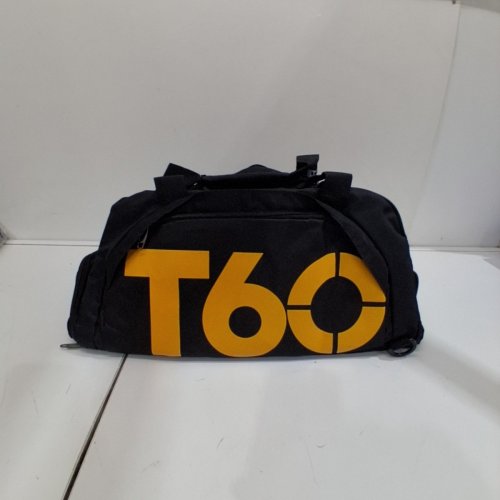 T60 SHOULDER SPORTS FITNESS LUGGAGE DUFFEL BAG - BLACK image 2