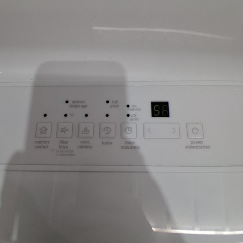 MIDEA ENERGY STAR CERTIFIED DEHUMIDIFIER WITH REUSABLE AIR FILTER AND APP CONTROL - 4500 SQ.FT - 23.6L - WHITE (MODEL: MAD50C1AWS-A) image 2