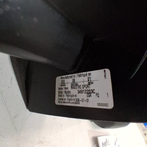 EVENFLO 2-IN-1 MAESTRO SPORT BOOSTER CAR SEAT - 22LBS TO 110LBS MAX - GRANITE (MODEL: 34912203C) image 2