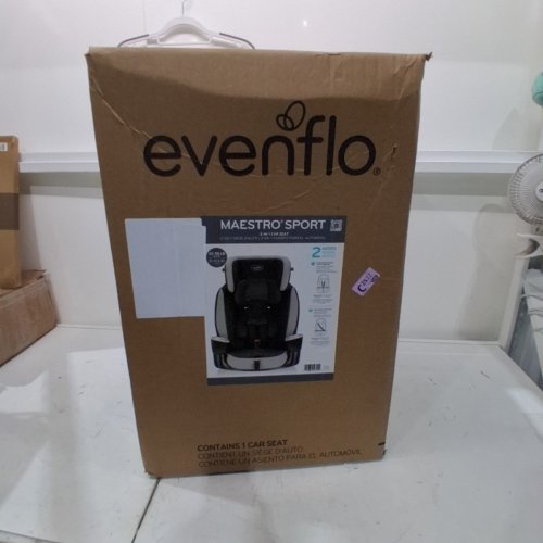 EVENFLO 2-IN-1 MAESTRO SPORT BOOSTER CAR SEAT - 22LBS TO 110LBS MAX - GRANITE (MODEL: 34912203C) image 8