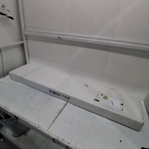 KEMIMOTO 3 BOW BIMINI TOP WITH POLES - 46" X 74" - BEIGE (MODEL: KEMIMOTO B104-02301GY) image 5